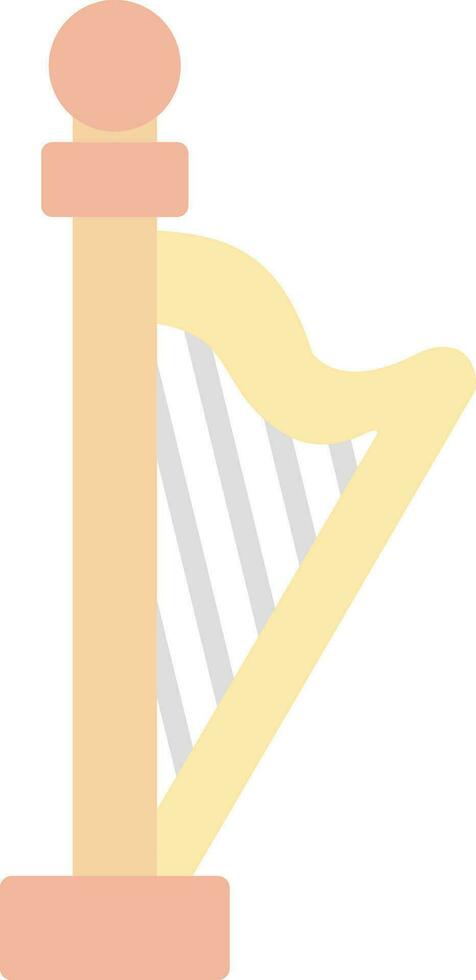 Harp Vector Icon Design