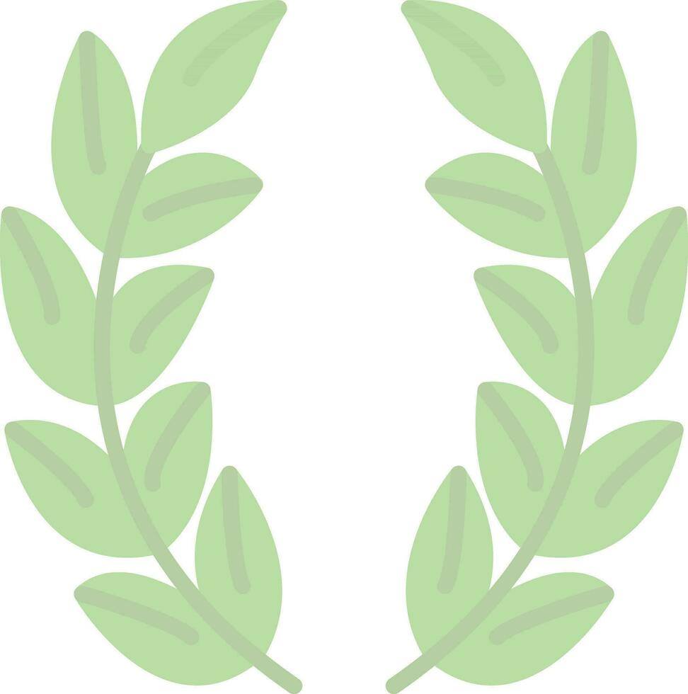 Laurel Vector Icon Design