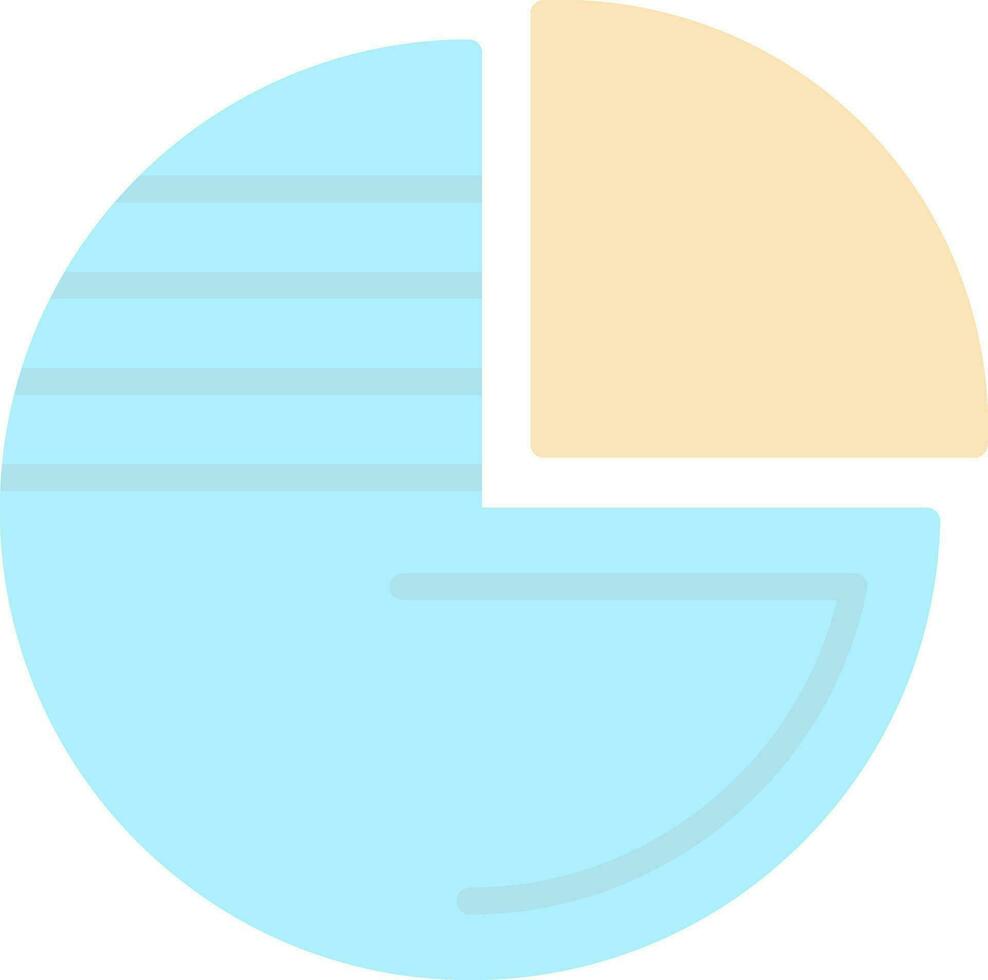 Pie chart Vector Icon Design