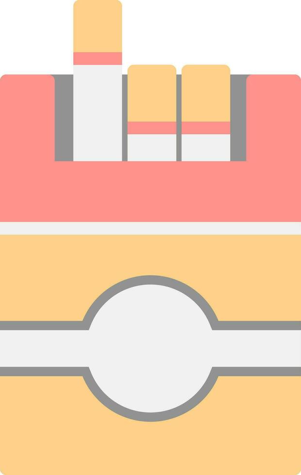 Cigarette Vector Icon Design