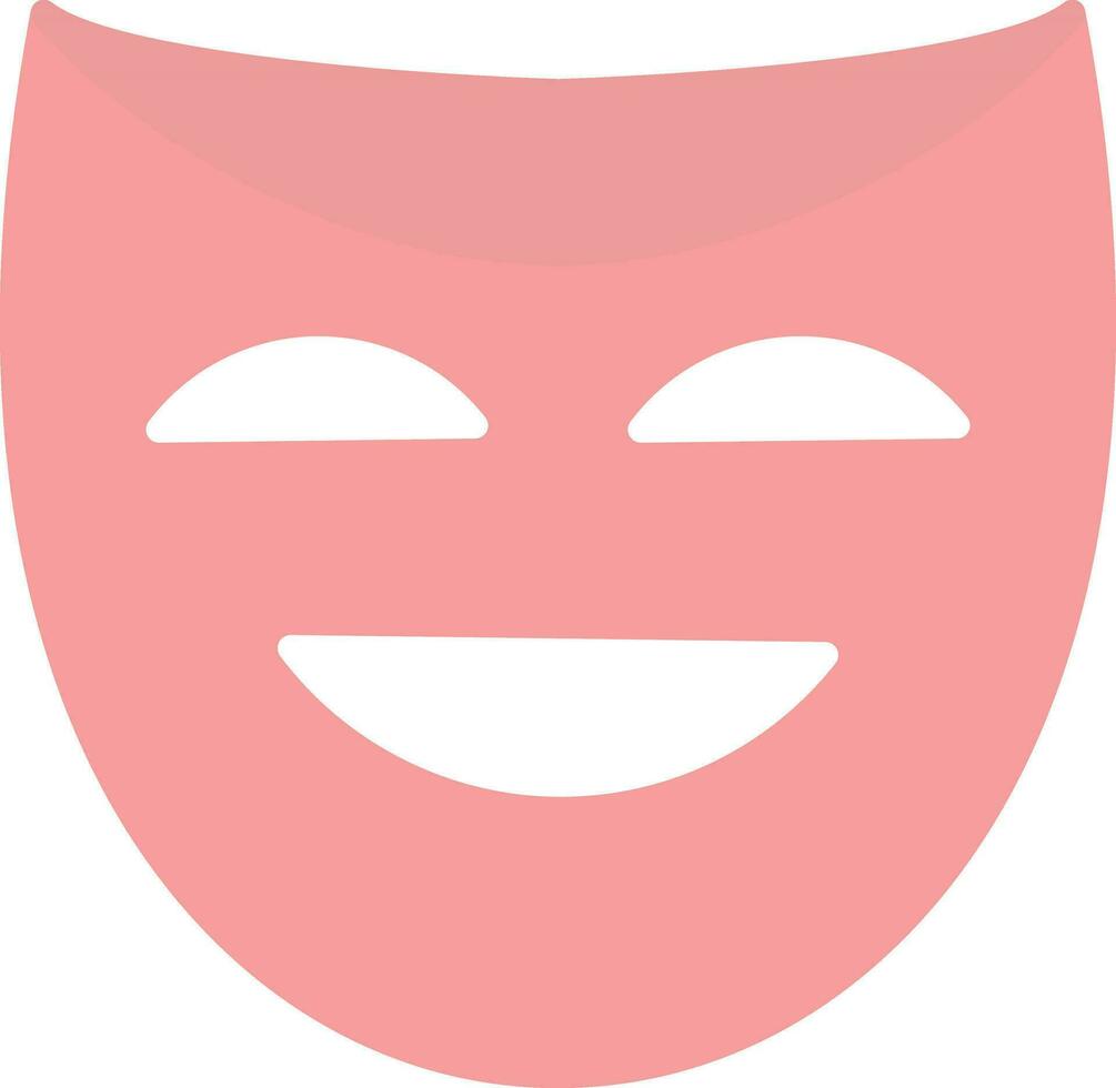 Theater masks Vector Icon Design
