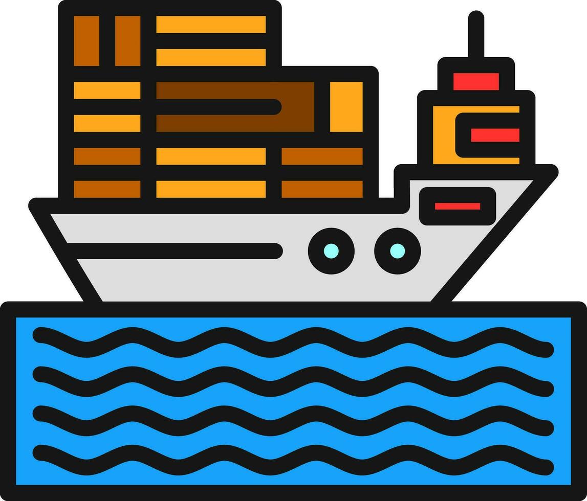 Cargo Vector Icon Design