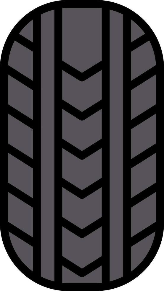 Tire Vector Icon Design