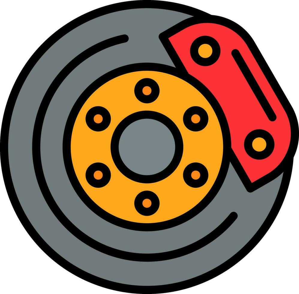 Brakes Vector Icon Design