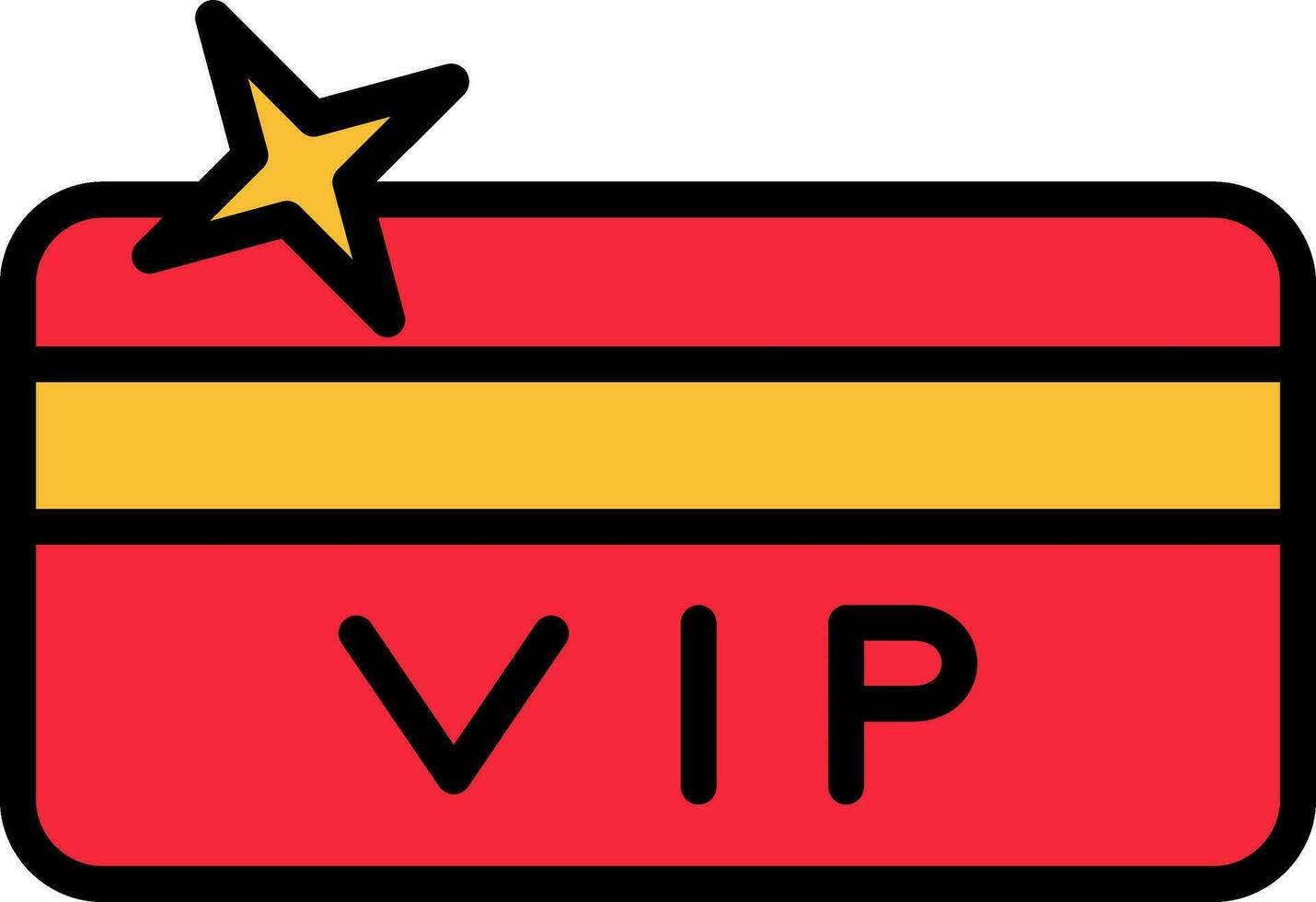 diseño de icono de vector de tarjeta vip