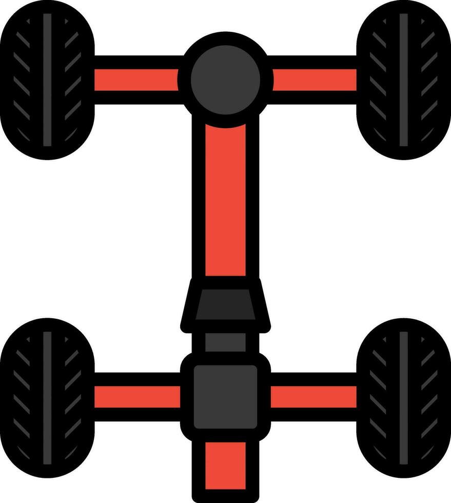 Chassis Vector Icon Design