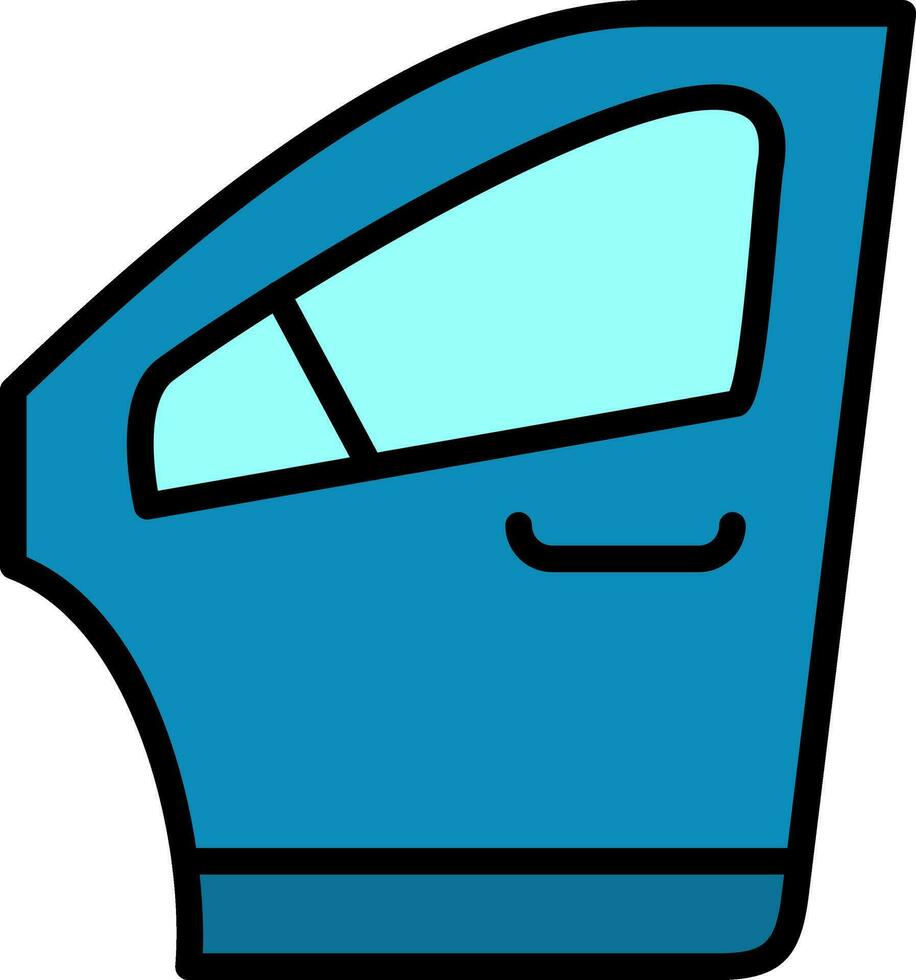 diseño de icono de vector de puerta de coche