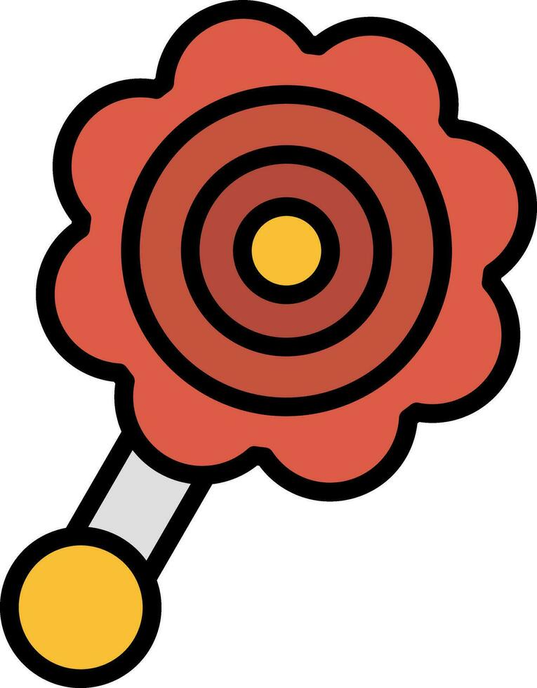 Brooch Vector Icon Design