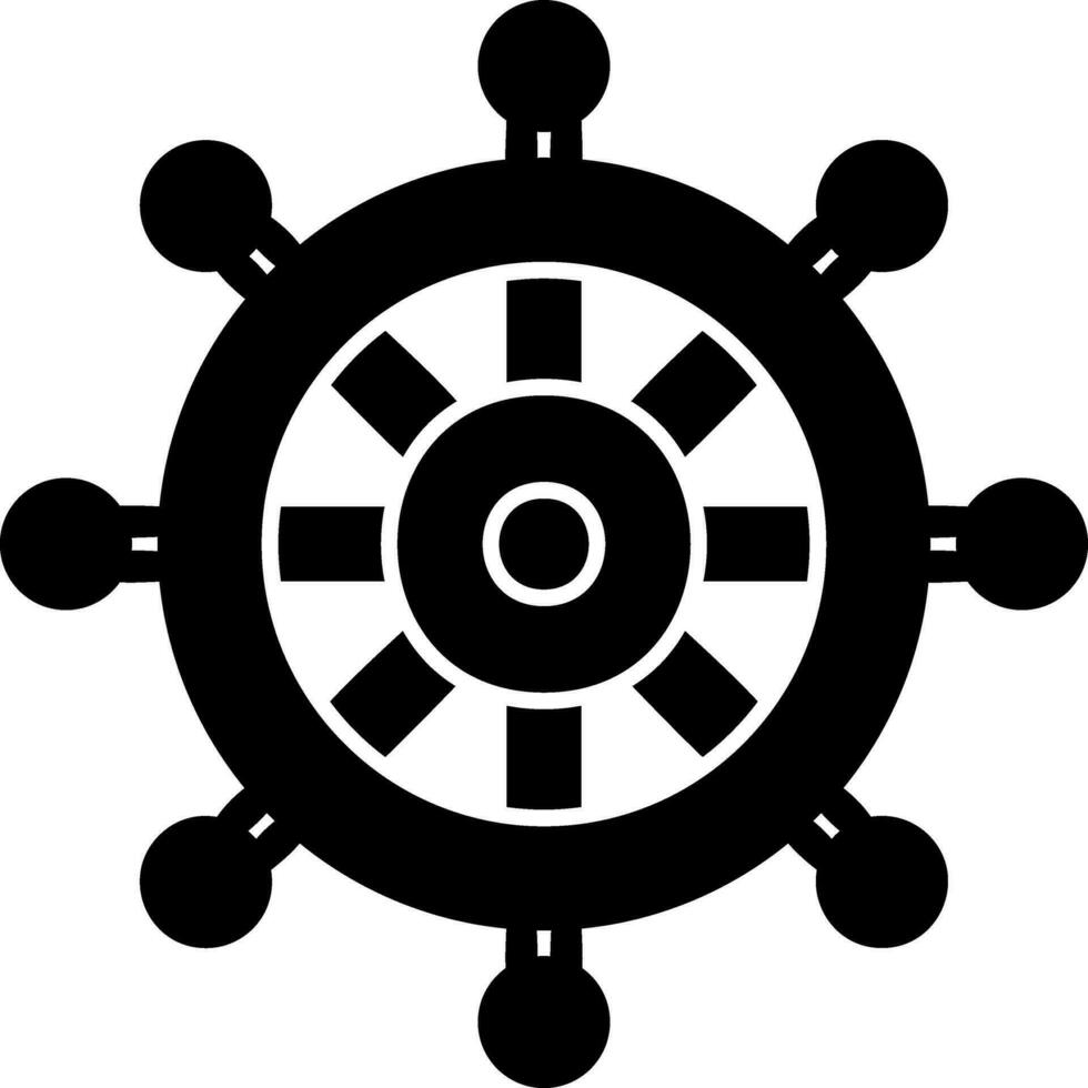 Rudder Vector Icon Design