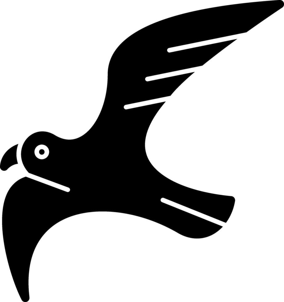 diseño de icono de vector de gaviota