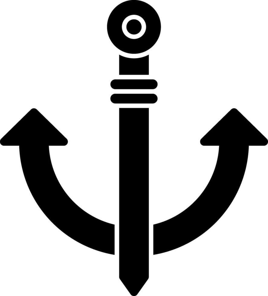 Anchor Vector Icon Design