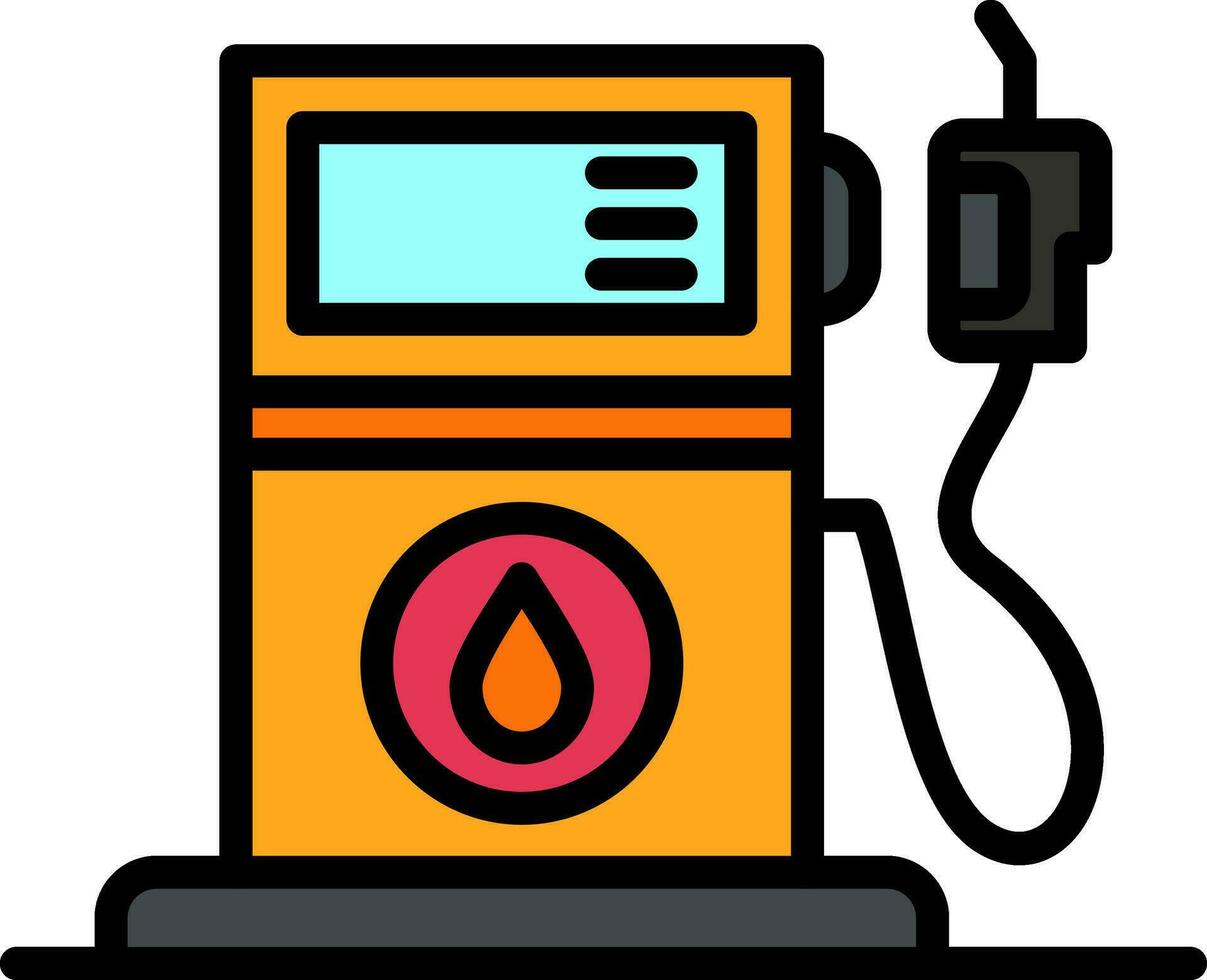 diseño de icono de vector de combustible