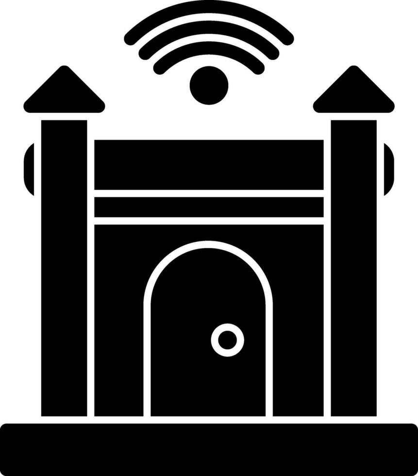 Halle gate Vector Icon Design