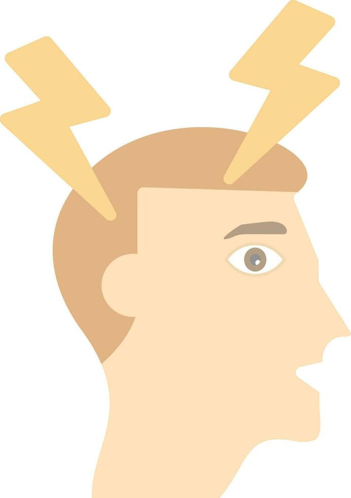 Headache Vector Icon Design