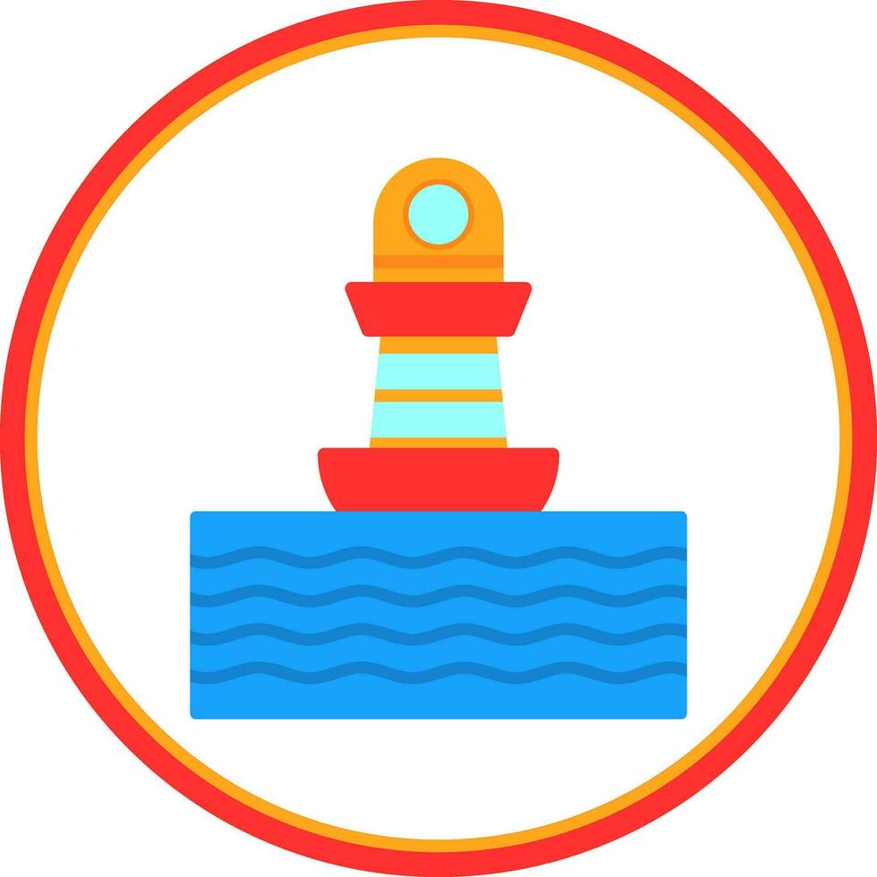 Buoy Vector Icon Design