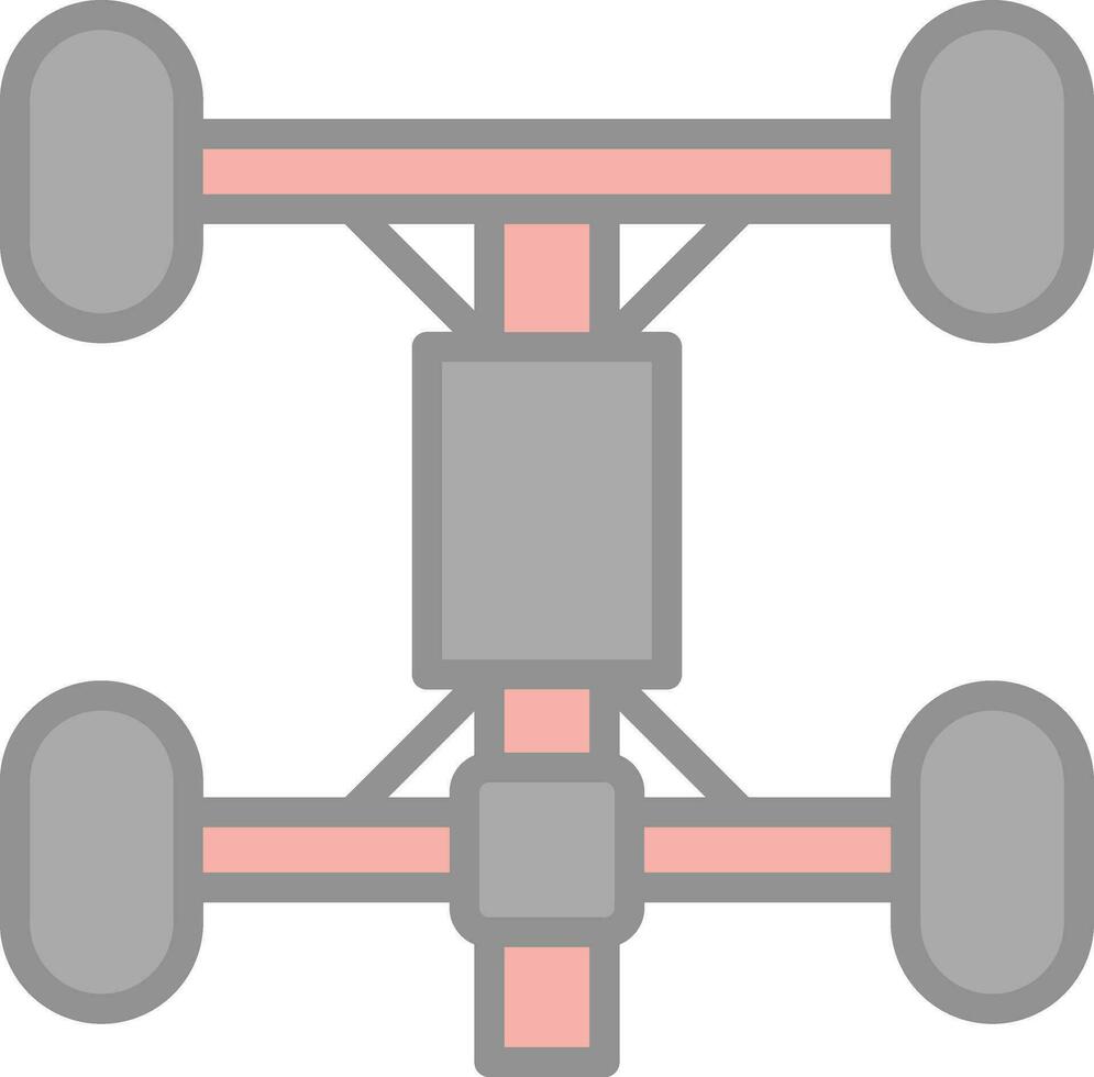 Chassis Vector Icon Design