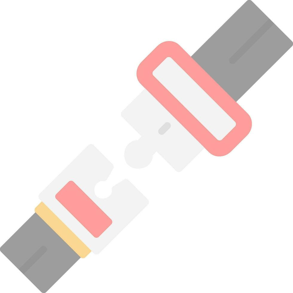 Seatbelt Vector Icon Design