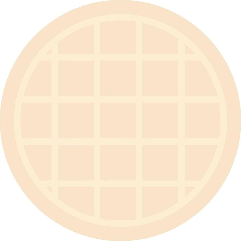 Waffle Vector Icon Design