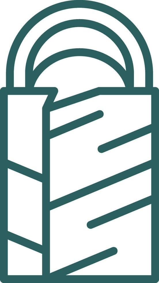 Sleeping bag Vector Icon Design