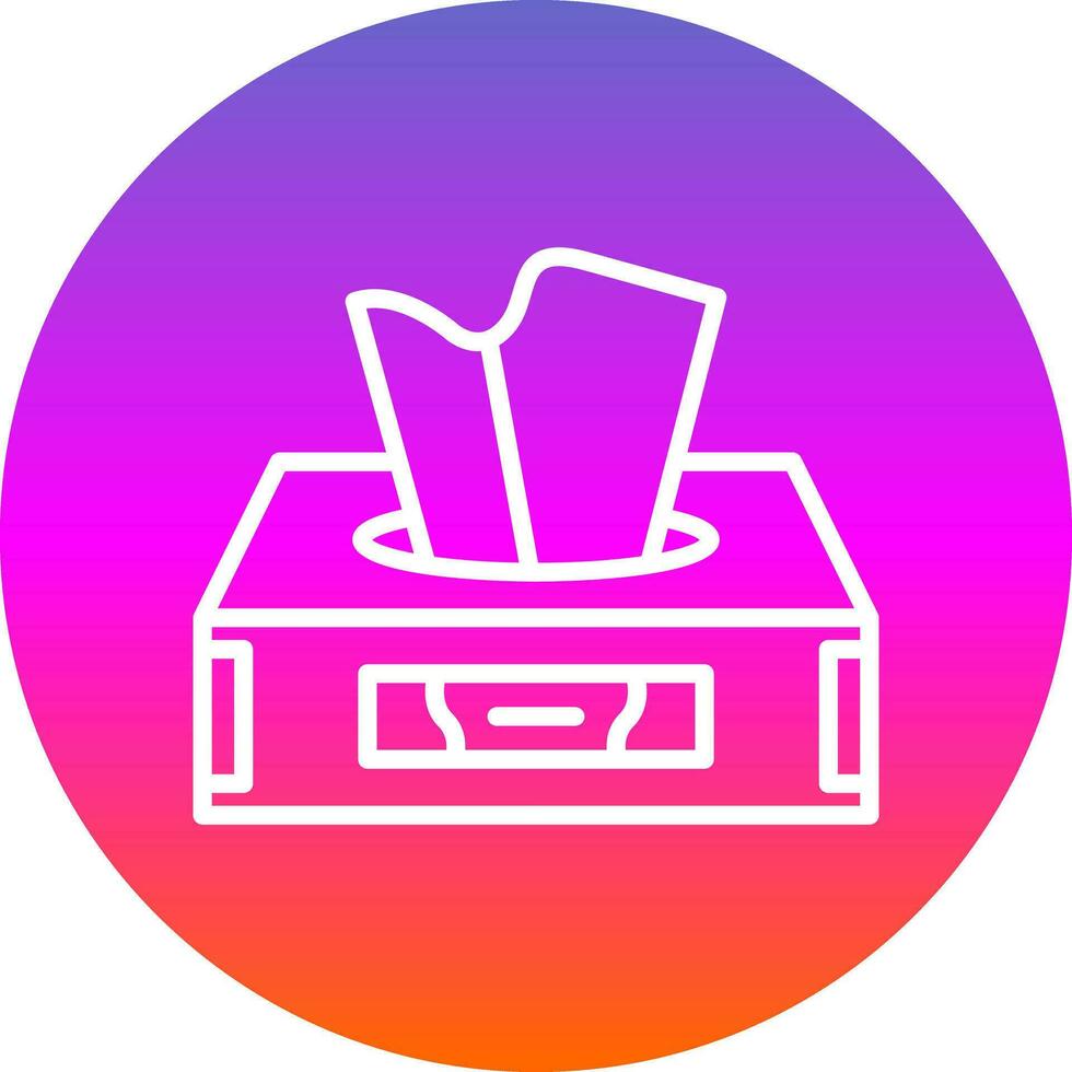 pañuelo de papel vector icono diseño