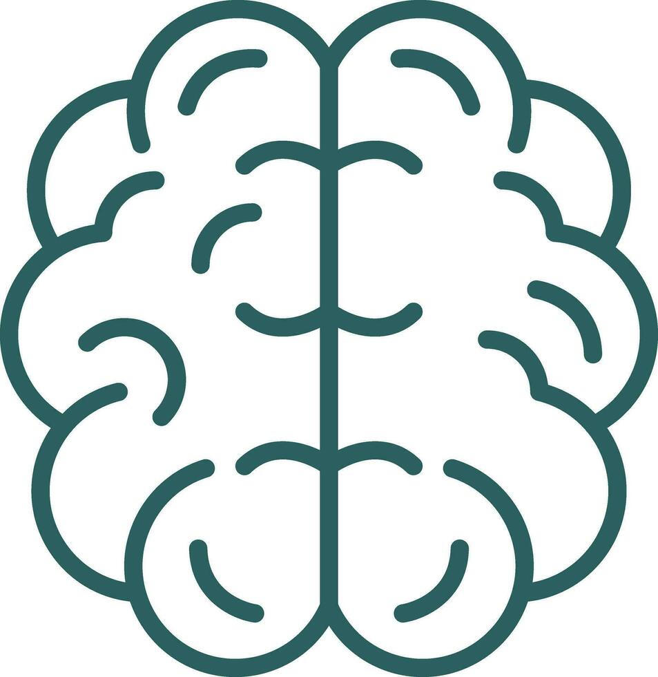Brain Vector Icon Design