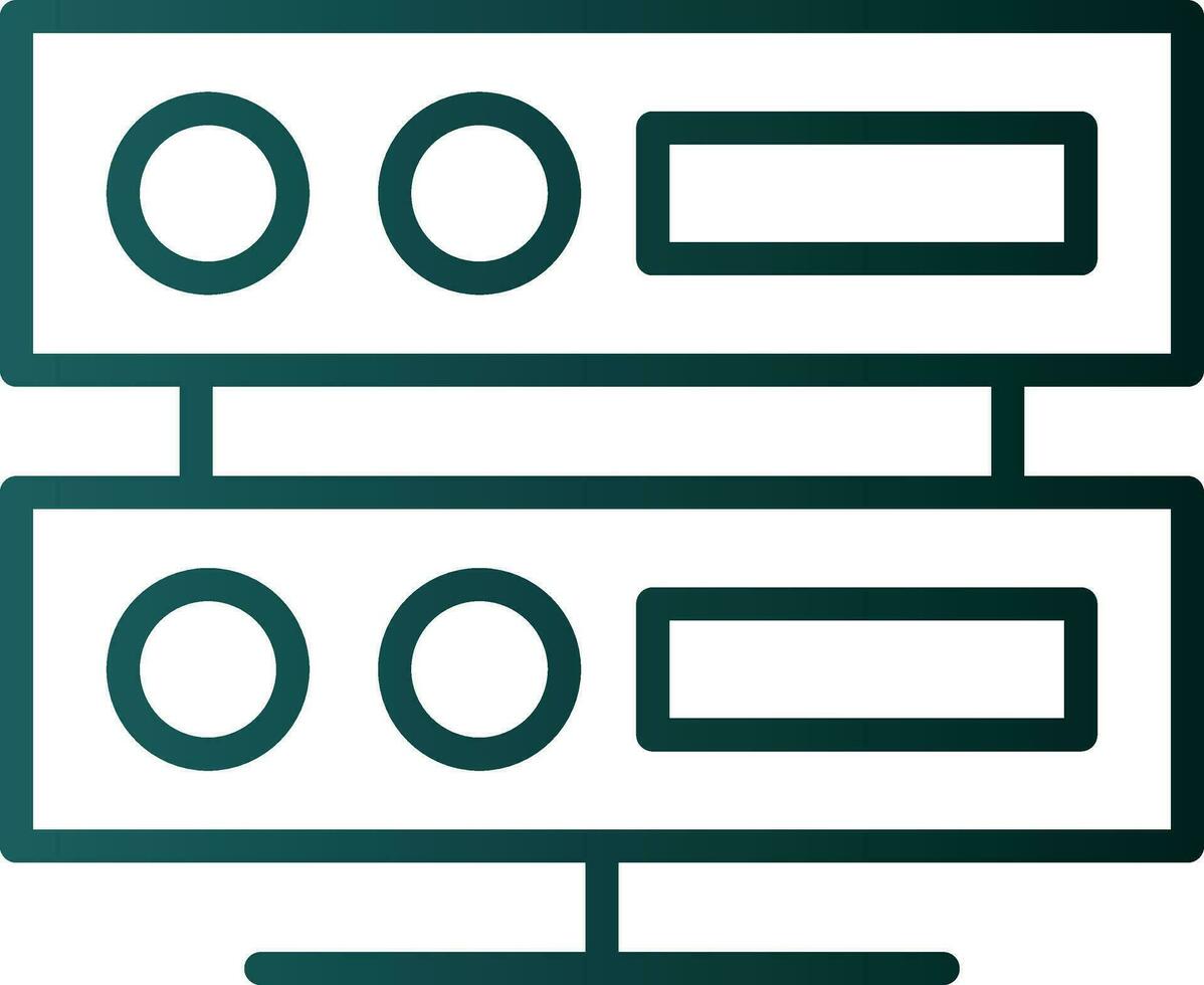 Server Vector Icon Design