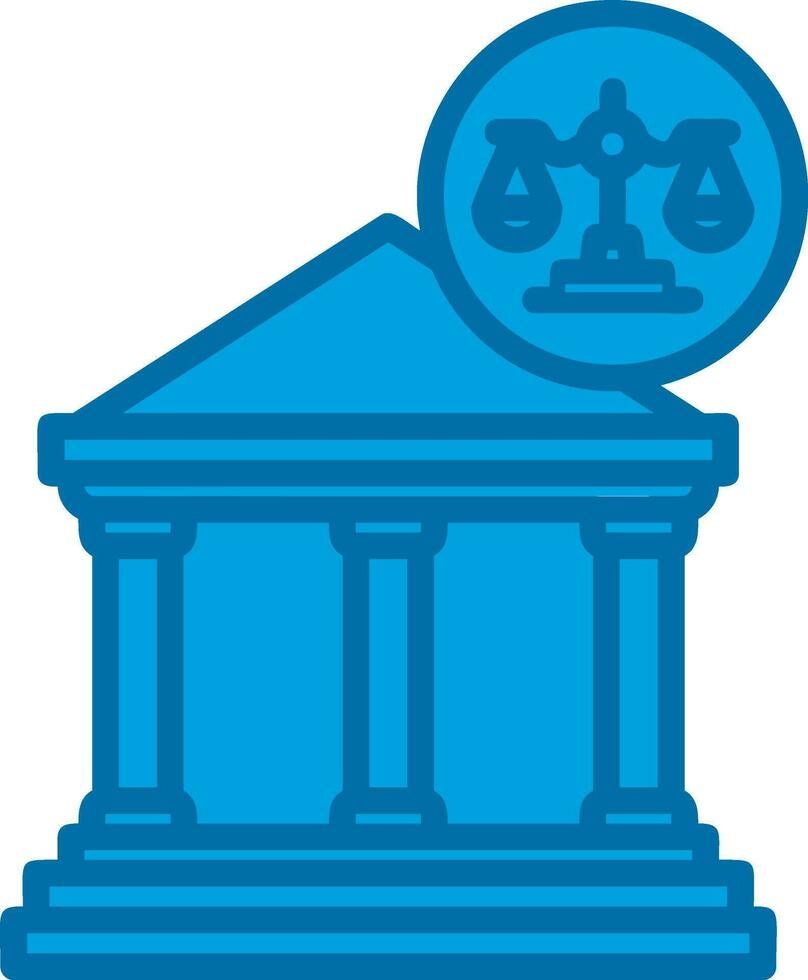 Court Vector Icon Design
