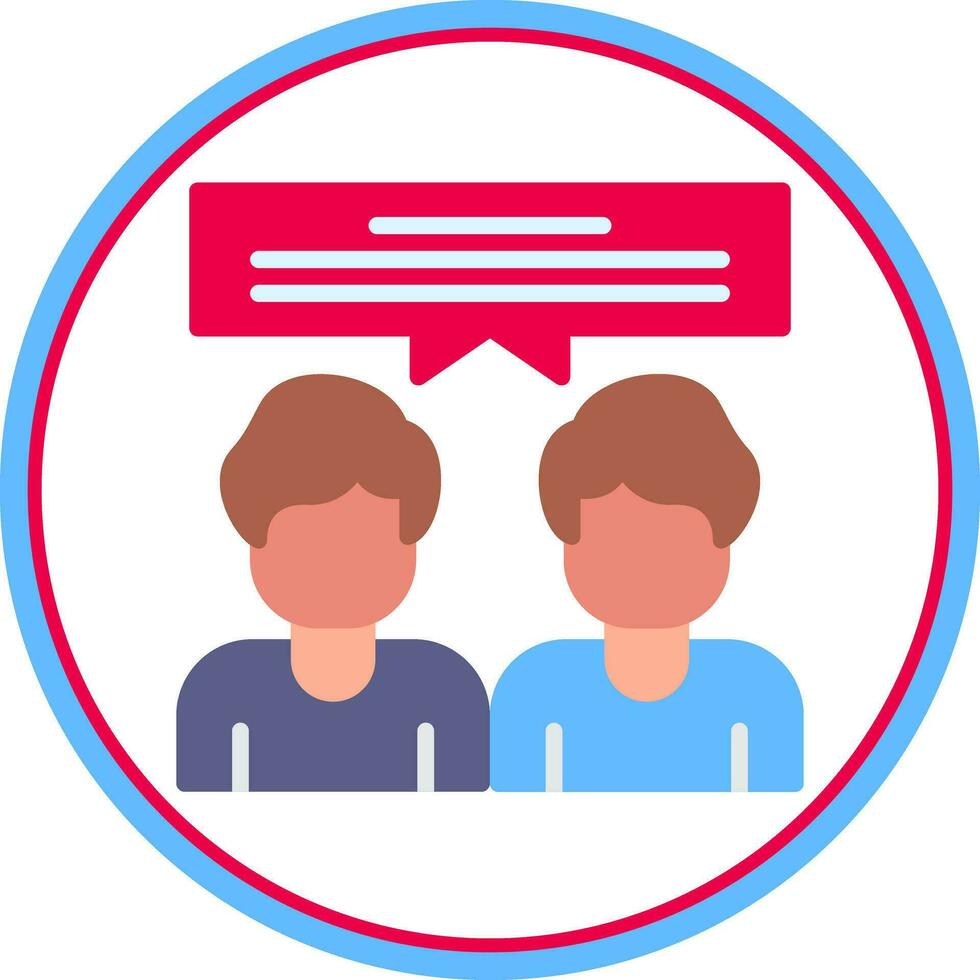 Meeting Vector Icon Design