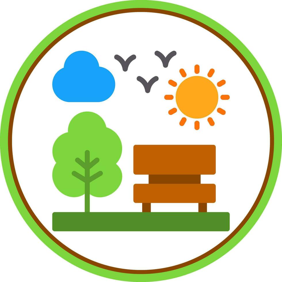 Park Vector Icon Design