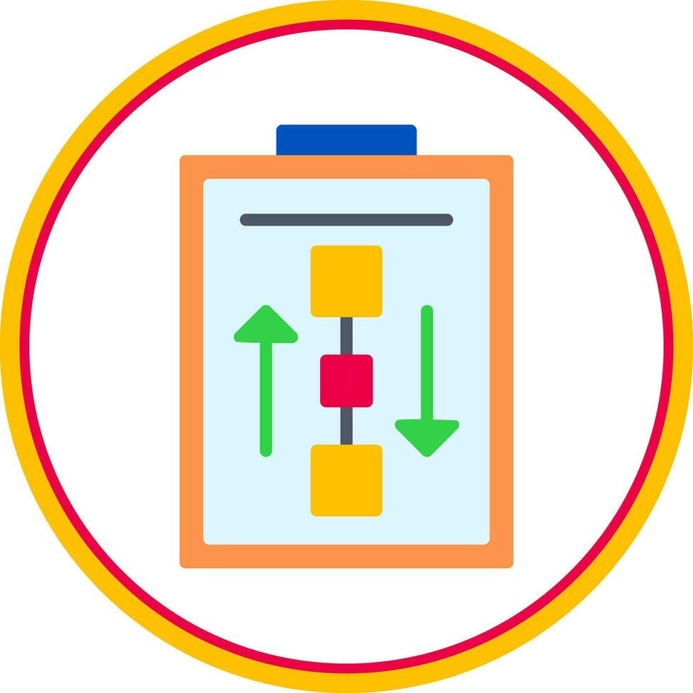Workflow Vector Icon Design