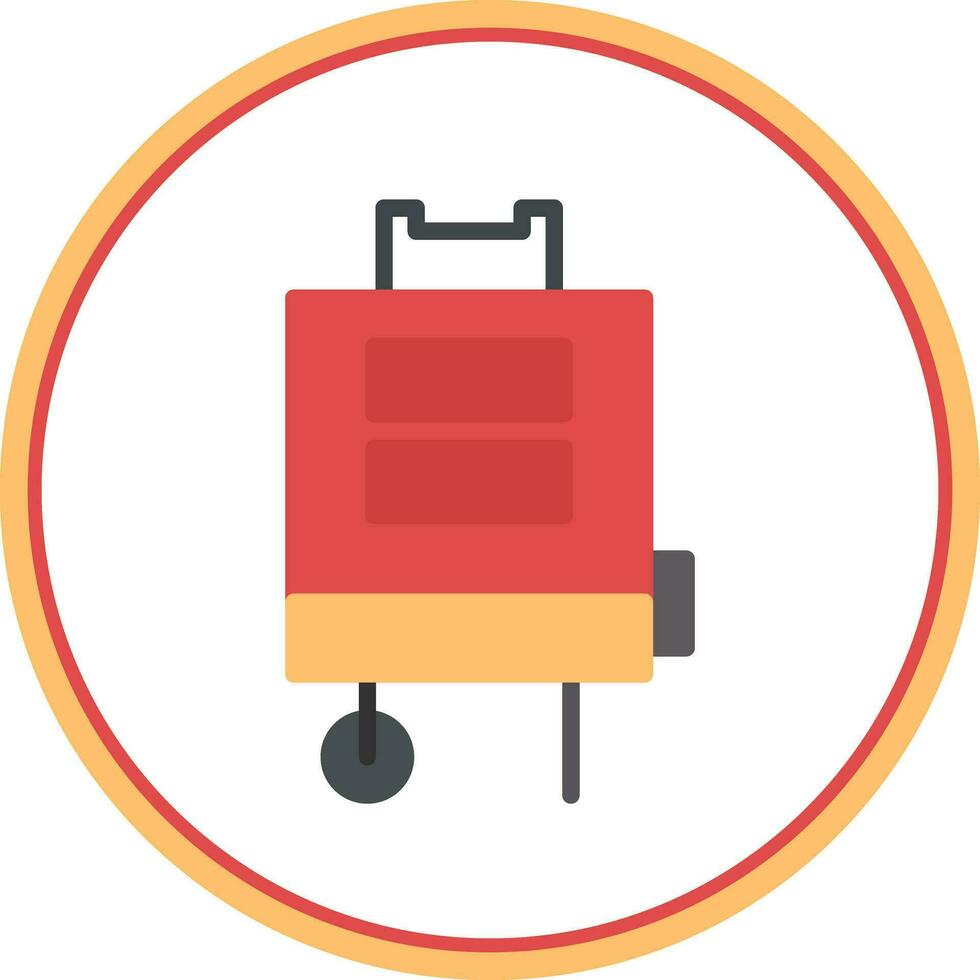 Luggage Vector Icon Design
