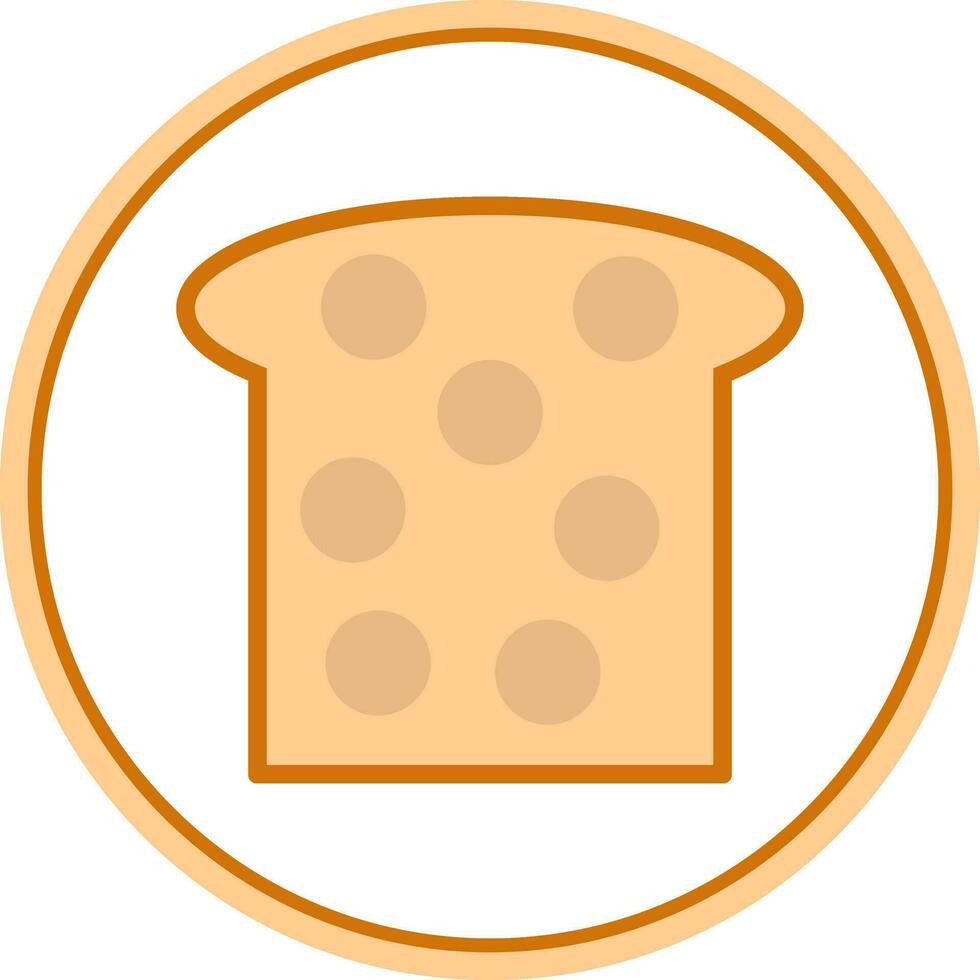 Toast Vector Icon Design