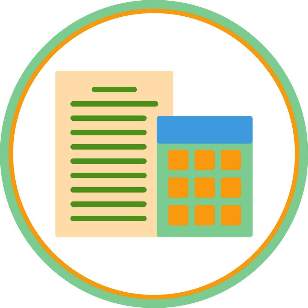 Budget Vector Icon Design