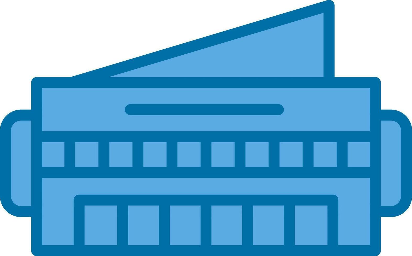 Harmonica Vector Icon Design