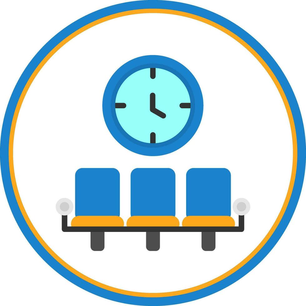 Waiting room Vector Icon Design