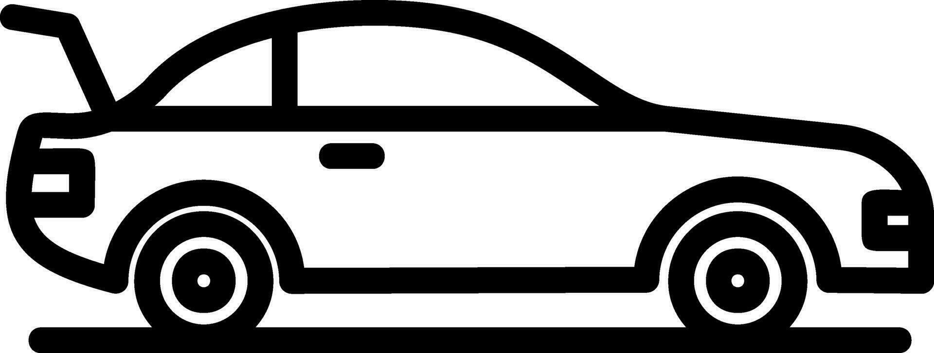 Trunk open Vector Icon Design