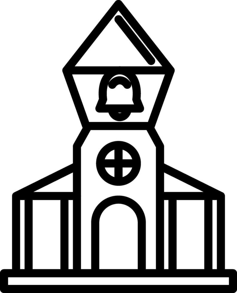 Belfry Vector Icon Design