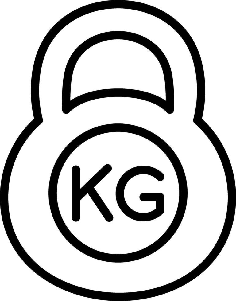 Weight Vector Icon Design