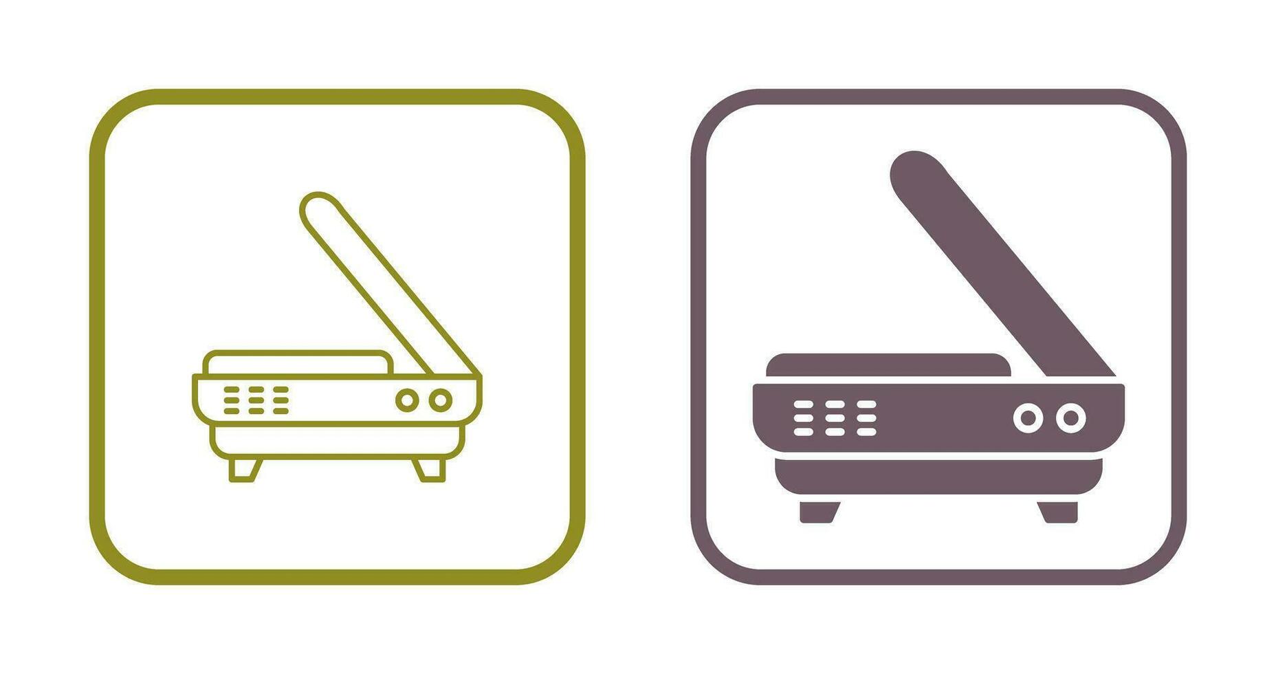 Scanner Vector Icon