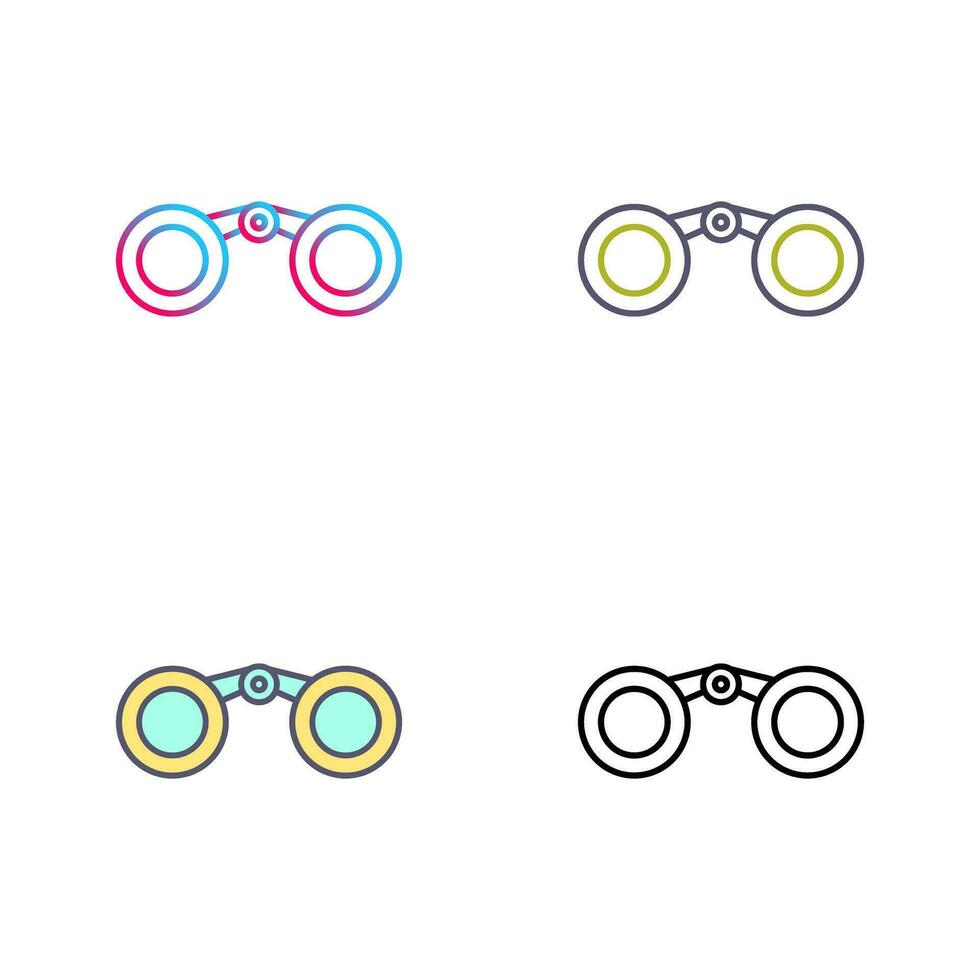 Binoculars Vector Icon