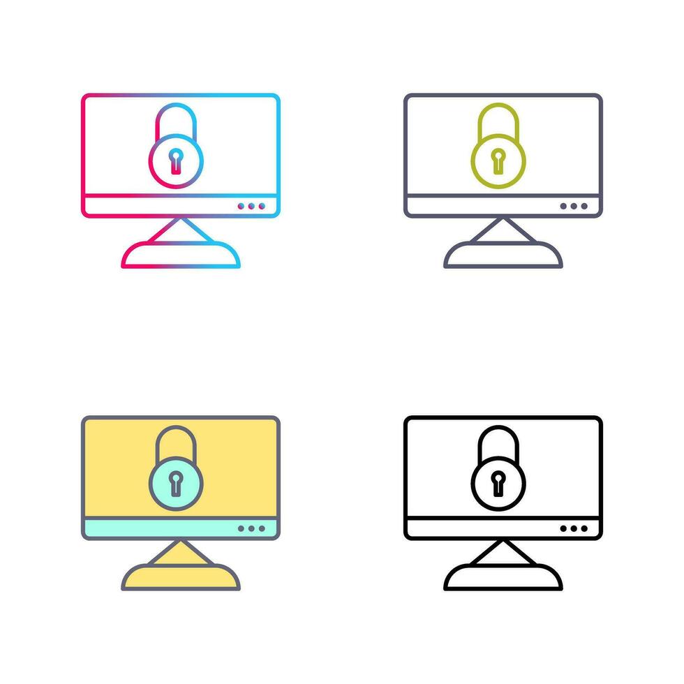 Unique Confidentiality Vector Icon