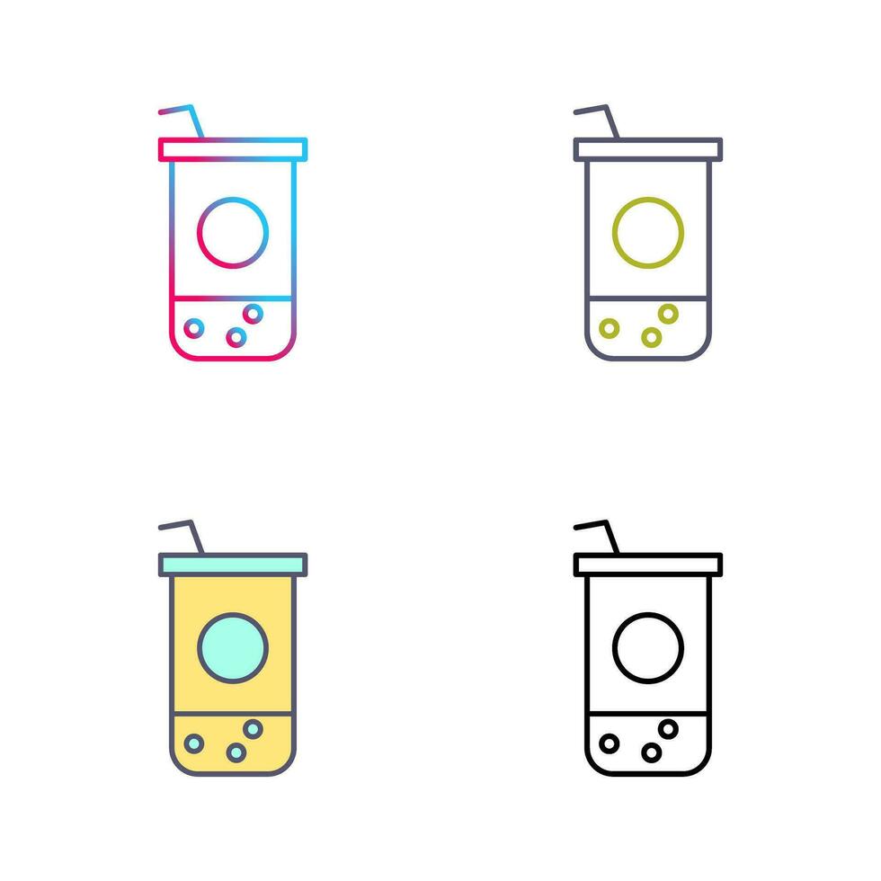 Chocolate Shake Vector Icon