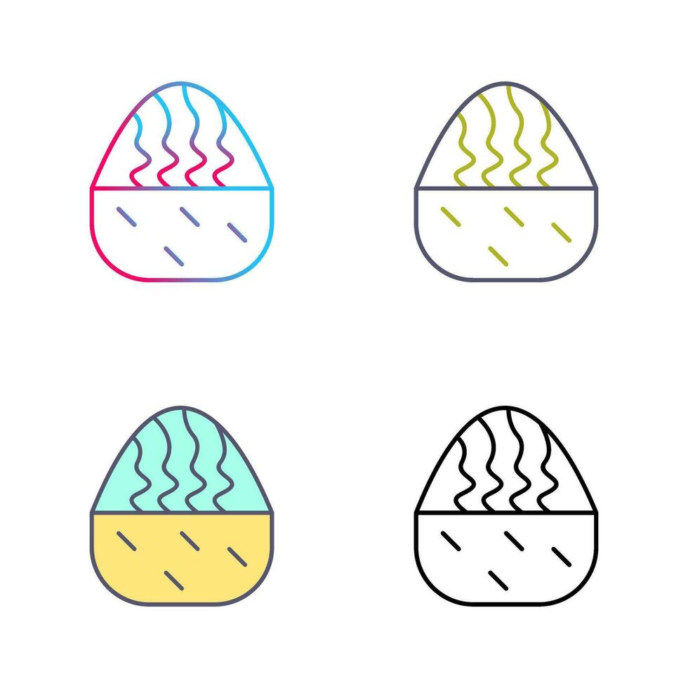 Cream Muffin Vector Icon