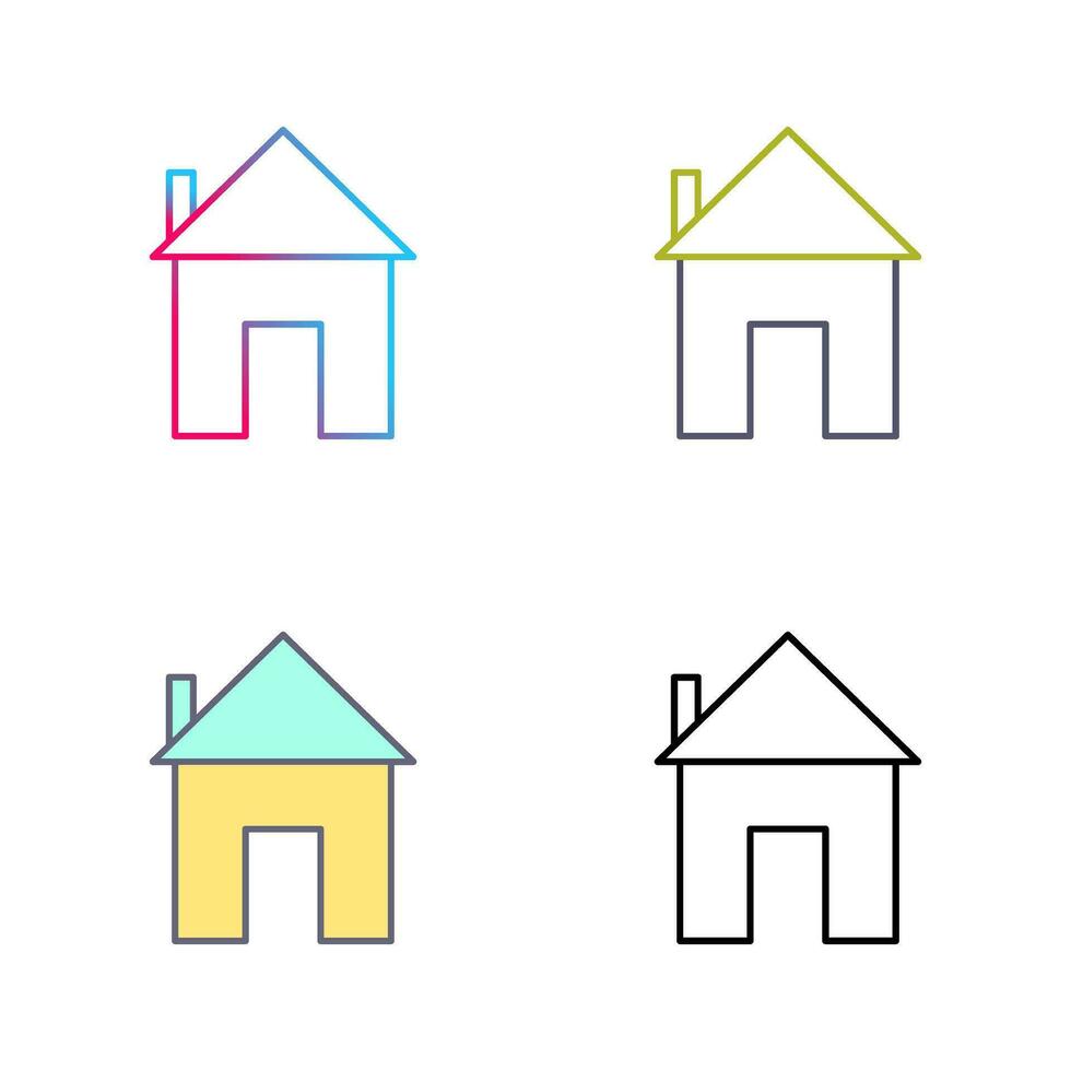 Unique Homepage Vector Icon