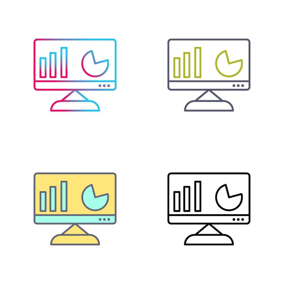 Unique Analytics Vector Icon