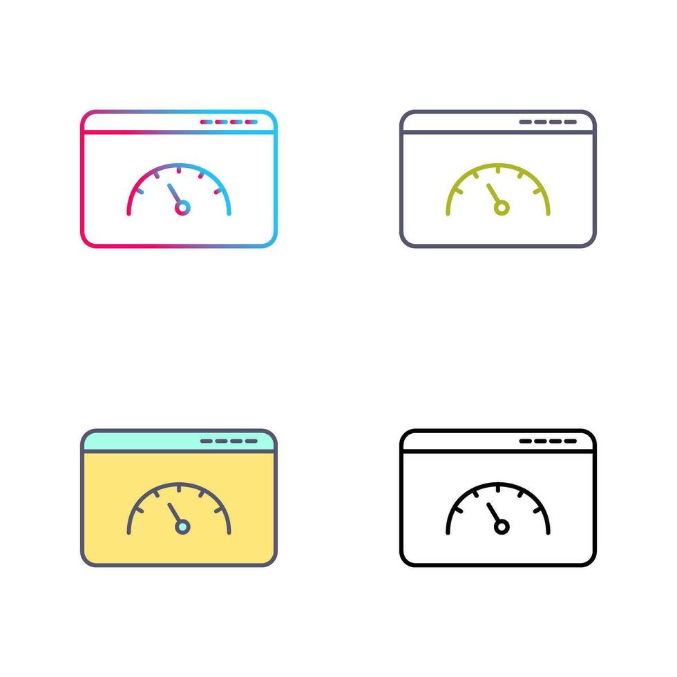 Page Speed Vector Icon