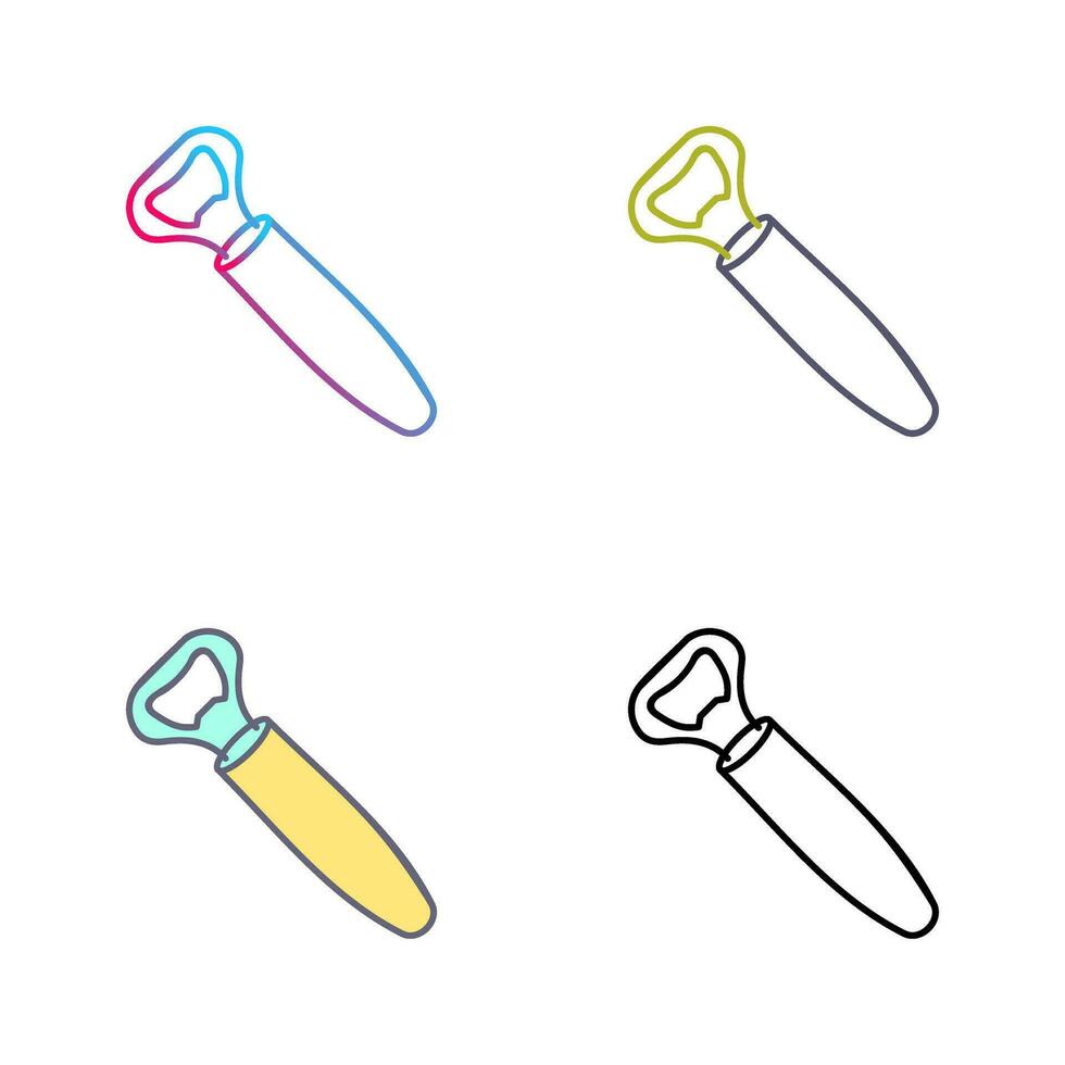 Unique Opener Vector Icon