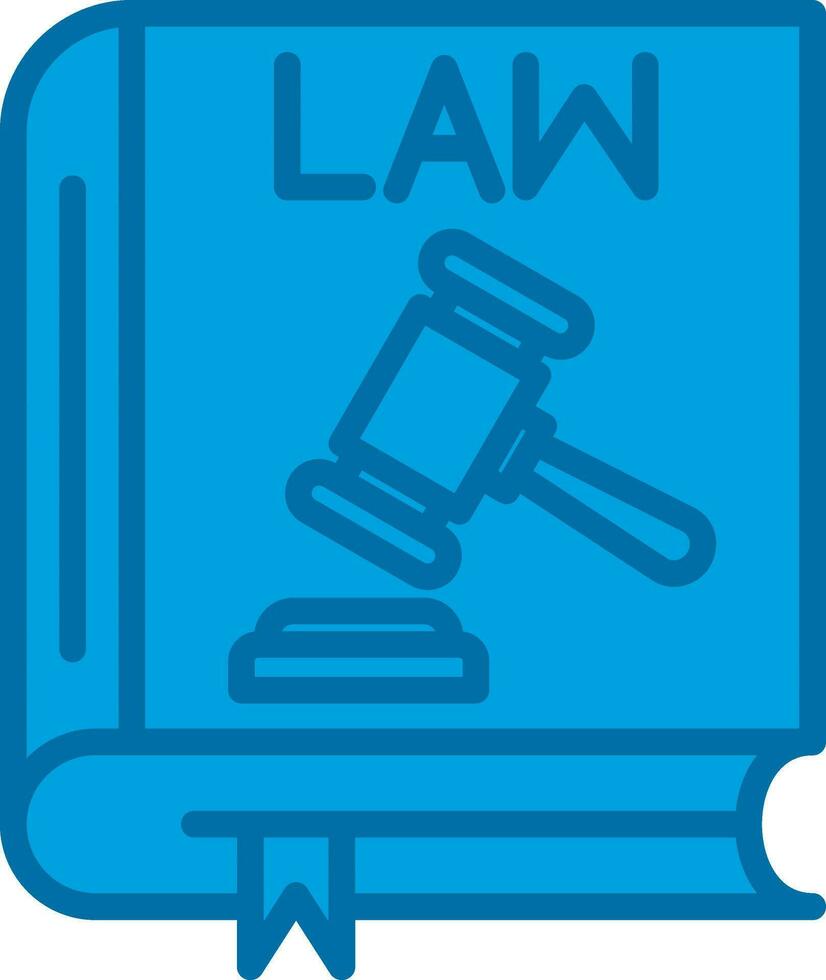 Law book Vector Icon Design