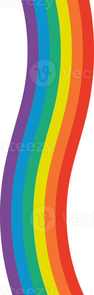 Rainbow brush stroke, rainbow color pattern, colors of the LGBT pride community. png