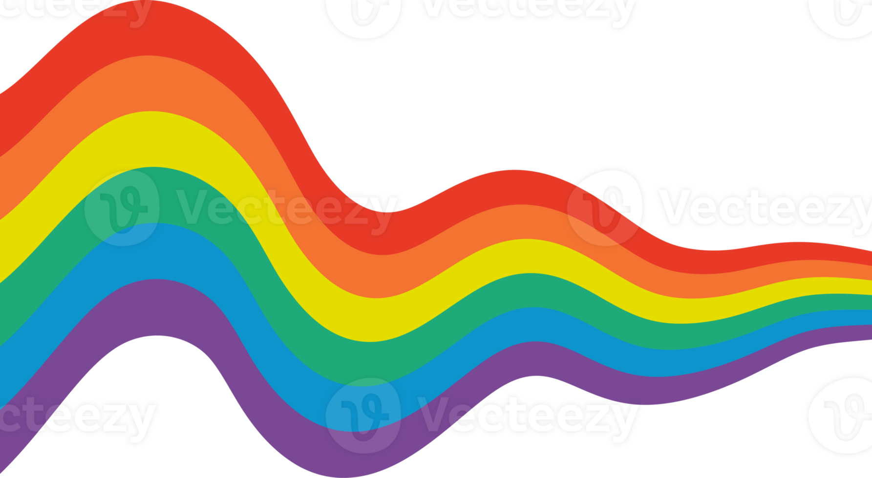 Rainbow brush stroke, rainbow color pattern, colors of the LGBT pride community. png
